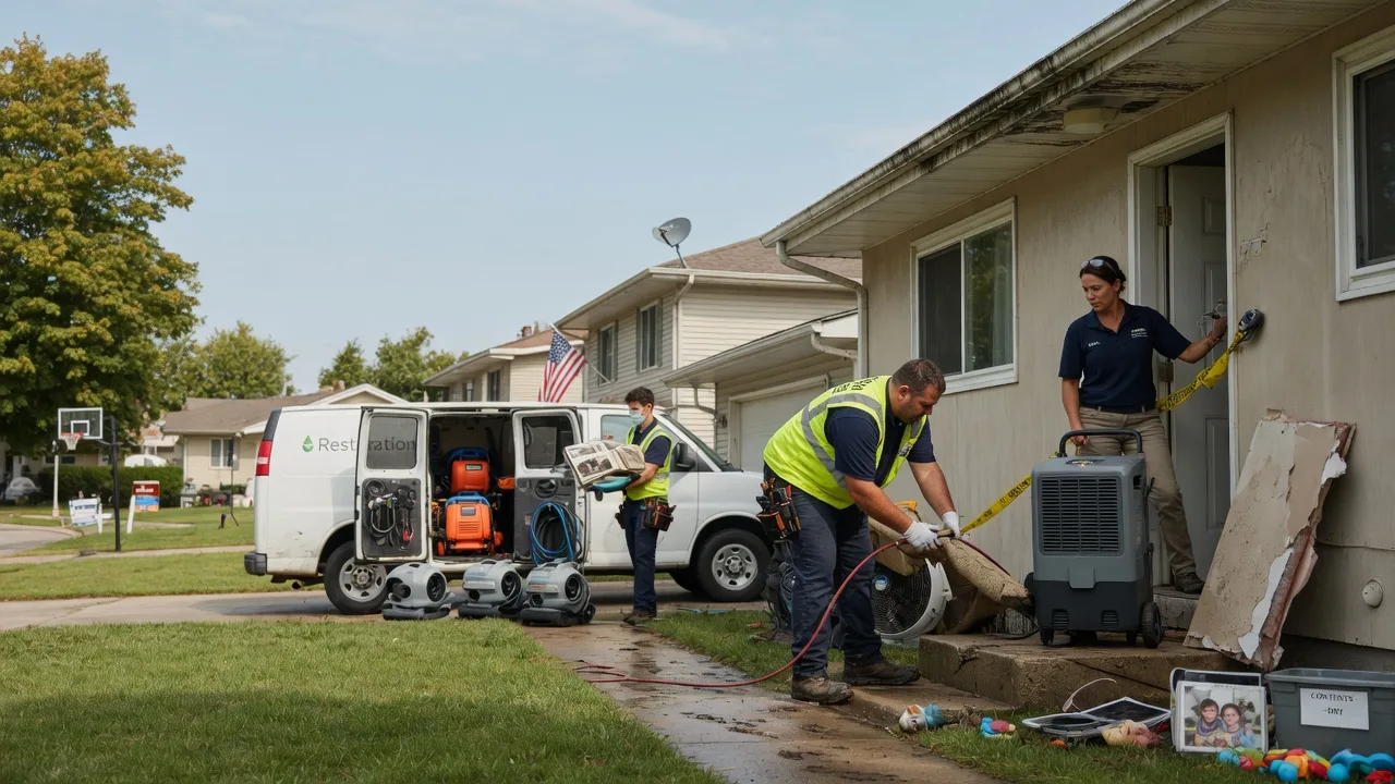 Water Damage Restoration in Wampum, PA near me